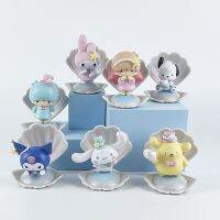 Aolzbiip49h Beach Shells Kuromi Cinnamoroll Little Star ฤดูร้อนชุดการ์ตูนอะนิเมะคอลเลกชันของเล่นของขวัญ