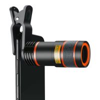 ZZOOI Mini Telephoto Phone Lens 8X Optical Zoom Suitable for Most Types of Mobile Phones for Travel Watching Games Photography