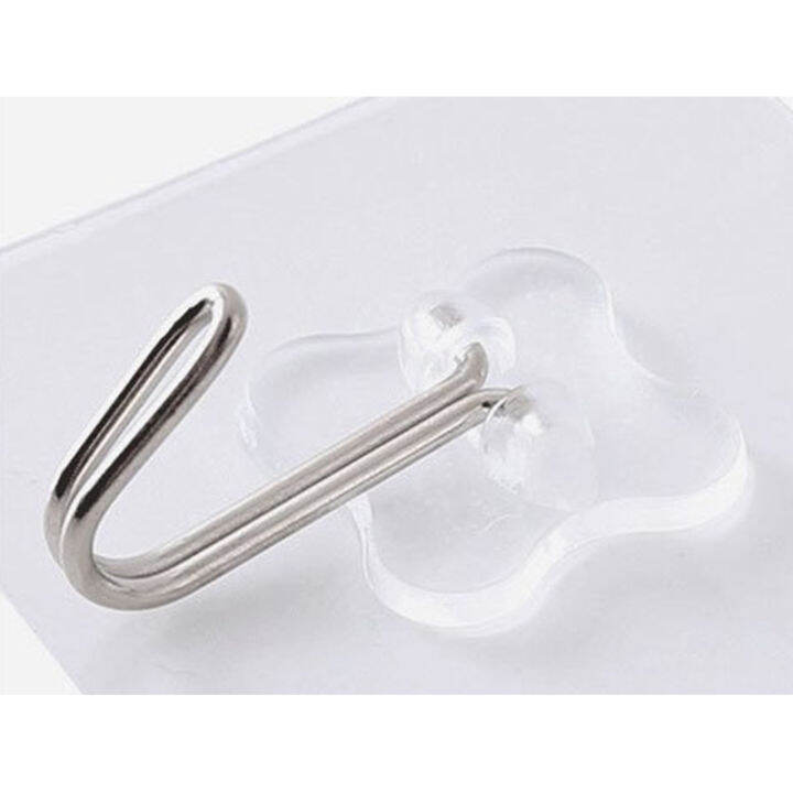 rayua-10-pcs-wall-hooks-15-kg-heavy-duty-self-adhesive-hook-ตะขอกันน้ำตะขอที่แข็งแรง