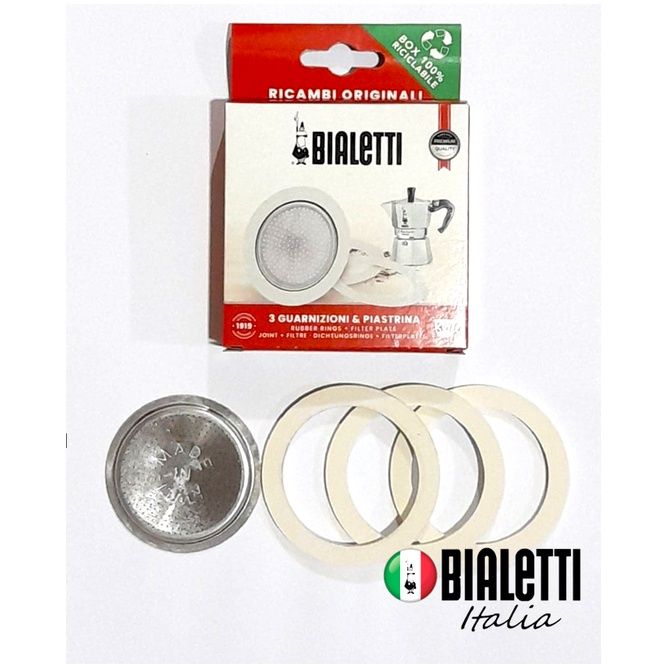 ae-อะไหล่-bialetti-ซีลยางและแผ่นกรองสำหรับ-ขนาด-9-ถ้วย