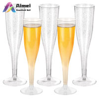 AIMEI 6.5ออนซ์ทิ้ง G Oblet แชมเปญแว่นตาพรรคถ้วยไวน์สำหรับงานเลี้ยงวันเกิดห้องอาบน้ำฝักบัวงานแต่งงานสวน