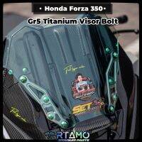 RTAMO | Gr5กะบังหน้ากันลมไทเทเนียมชุดสลักเกลียวเหมาะกับฮอนด้า Forza 350 300ขายเป็นชุด (14ชิ้น)