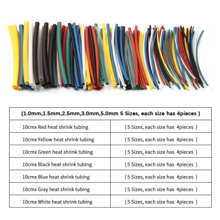 140pcs-car-electrical-cable-tube-kits-heat-shrink-tube-tubing-wrap-sleeve-assorted-colorful-tubing-sleeving-wrap-wire-set-cable-management