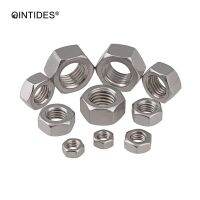 Qintides M1 - M10 Hexagon Nuts เมตริกสกรู304สแตนเลสสตีล Hex Nuts M1.6 M2 M2.5 M3 M3.5 M5 M6 M8 M10 Nut