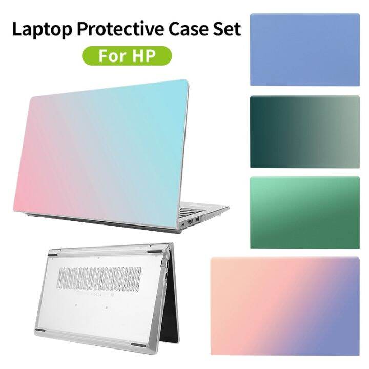 นำไปใช้กับ-hp-probook-440-g8เคสแล็ปท็อปขนาด14นิ้วสำหรับการป้องกันพีวีซีเปลือกแข็งสีทึบเคสโน้ตบุ๊ก