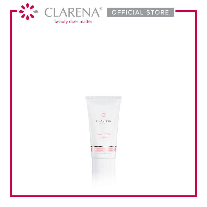 clarena spf 30 yogurt