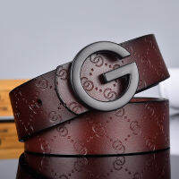 Luxury boutique G-type gold and silver buckle men and women can use belts, multi-color optional casual fashion business belt.