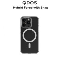 Qdos Hybrid Force with Snap เคสใสกันกระแทกรองรับMagเกรดพรีเมี่ยม เคสสำหรับ iPhone14 /14Plus /14Pro /14Promax(ของแท้100%)