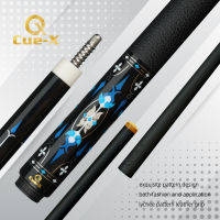 CUE-X KONLLEN HQ-10F ไม้คิวบิลเลียดแท่งคาร์บอนไฟเบอร์12.5ปลายขนาดมิลลิเมตรบิลเลียด3/8*8ไม้คิวพูลหุ้มหนังข้อต่อเข็มเรเดียล