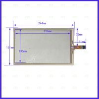 ZhiYuSun 244mmx151mm 10.1inch 5lines esistive touch panel 244x151 Industrial application