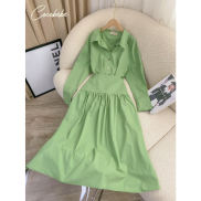 Set Chân Váy Dài + Áo Sơ Mi Cocobebe M3212