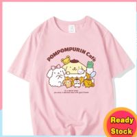 ขายดี เสื้อยืดคอกลม แขนสั้น พิมพ์ลาย Sanrio น่ารัก โอเวอร์ไซซ์ เข้ากับทุกการแต่งกาย สําหรับผู้หญิง V728