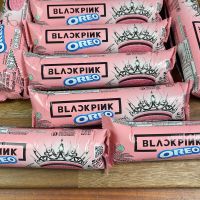 OREO Blackpink โอริโอ คุกกี้แซนวิชสอดไส้ครีม Blackpink 119.6 กรัม  OREO  Blackpink