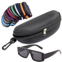 【CW】 Eyewear Cases Cover Sunglasses Hard for Men Glasses with Lanyard Eyeglass Protector