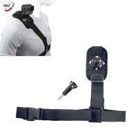 ♣◆♞ 360° Footage Holder Shoulder Strap Bust Belt with Moun for GoPro Hero 12 11 10 9 8 7 6 Session 3 Sjcam Xiaomi Yi Action