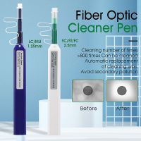 2PCSlot FTTH Optical Fiber pen tool 2.5mm LC MU 1.25mm SC FC ST LC Connector Optical Smart Cleaner