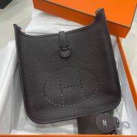 BAG EVELYN TOGO 29CM CHOCOLATE PHW