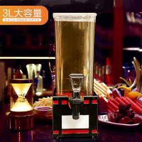 [COD] light-emitting 3 liters of beer brewing barrel with faucet wine cannon bar net red cola