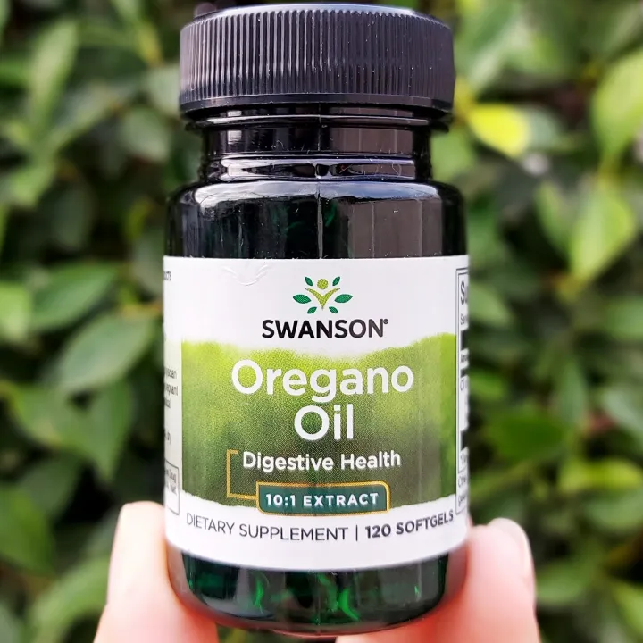 น้ำมันออริกาโนสกัด Oregano Oil 150 mg 120 Softgels (Swanson®) ORAC