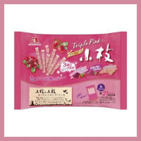 Morinaga Triple Pink Twigsช็อคโกแลตแท่งรสสตอเบอรี่ 116g