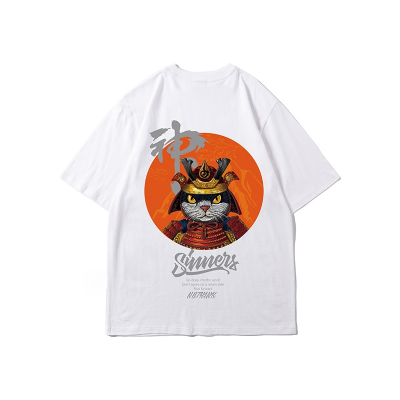 HMZ Cartoon T Shirt Printed Tshirt Men Short Sleeve Hip Hop Tee Plus Size Clothing Summer Streetwear Couple t shirts Oversized