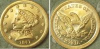 【Innovative】 $2.5 Liberty Gold 1841เหรียญ