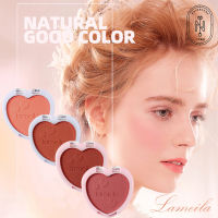 Lameila บลัชออน บรัชออน ปัดแก้ม ทาแก้ม บลัชออนไร้ฝุ่น Blusher บลัชออนโทนส้ม บลัชเกาหลี บรัชออนทาแก้ม เนื้อดี สีสวย ติดทน