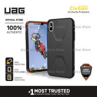 UAG Civilian Series Phone Case for iPhone XS MAX / iPhone X /XS/ XR with Military Drop Protective Case Cover - Black