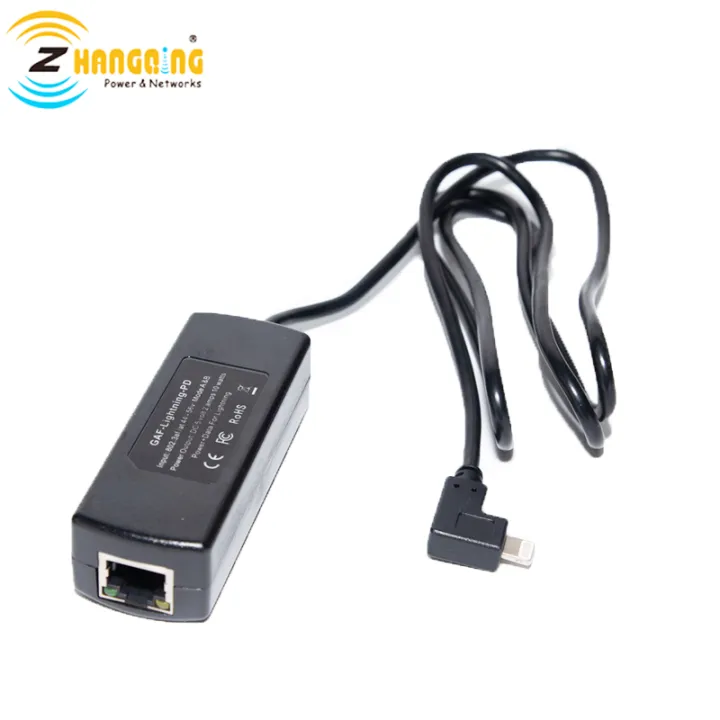 5V Lightning PoE Adapter Tablet Charger Conference Ethernet power and wired  data for mounted tablets and more lightning devices | Lazada PH