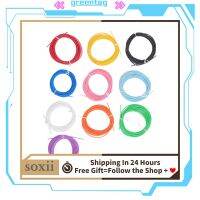 Soxii ไส้หลอด3D แบบเติมสว่าง,1.75มม. ใช้งานง่าย10สีอุณหภูมิต่ำ