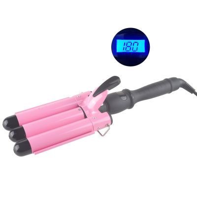 【CC】 Electric Hair Curler Three Rod Curling Iron Hairstyling Gracious