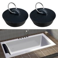 2pcs Tub Sink Stopper Floor Drain Plug Bathtub Drainage Leakage-proof