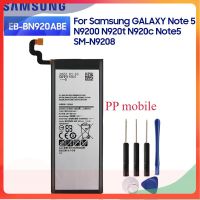 แบตเตอรี่ Original Samsung เปลี่ยนแบตเตอรี่ EB-BN920ABA สำหรับ Samsung GALAXY หมายเหตุ5 SM-N9208 N9208 N9200 N920t N920c Note5 EB-BN920ABE ประกัน 6 เดือน ส่งจาก กทม