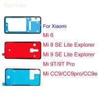 ฝาหลังแบตเตอรี่กาวกาวสำหรับ Xiaomi Mi 6 8 9 Lite SE Explorer 9T Pro CC9 Pro CC9e