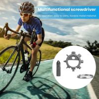 【LZ】⊕  Multifuncional chave de fenda Repair Tool Compacto Resistente à corrosão Bicicleta Camping Ciclismo