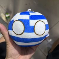 10cm Country Ball Plush Toys Polandball Pendant Countryball Country Balls of Mexico Chile Spain Netherlands ARGENTINA QATAR EU