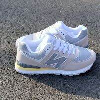 new n-shaped shoes women s sports students Korean wild men and couples flat casual NB574 running shoes-kasut baru n-bentuk perempuan kasut sukan pelajar lelaki dan liar Korea pasangan rata berjalan