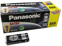 ถ่านแมงกานีส AAA ดำ Panasonic(กล่องx60ก้อน)