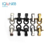 2pcs Buckle PARACHUTE CORD 550 D bow O SHACKLE Anc kit BRACELET LANYARD SURVIVE Adjuster outdoorhor