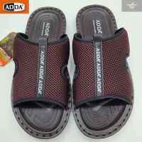 ADDA PU รองเท้าแตะลำลองแบบสวม รุ่น 93H25M1 สีน้ำตาล SIZE 7-10