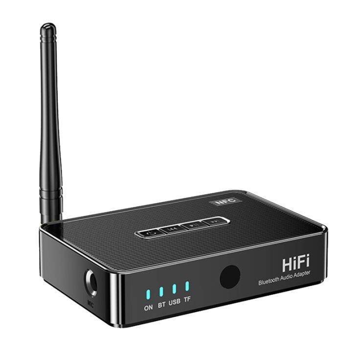 Bluetooth Audio Receiver Transmitter 5.1 NFC Stereo 3.5Mm AUX RCA