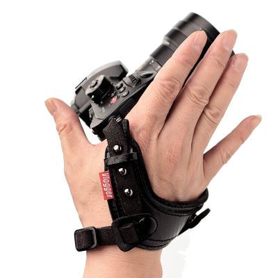 DSLR Adjustable Quick Release Hand and Wrist Strap for Canon Nikon Sony Fujifilm Olympus Pentax Panasonic Holds Cameras w/ Lens