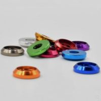 10pcs M2 M2.5 M3 M4 M5 M6 m8 colourful Aluminum cup head washer for button head screw Wall Stickers Decals