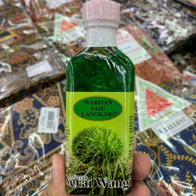 MINYAK SERAI WANGI WARISAN SALJU LANGKAWI BOTOL KACA BUATAN MALAYSIA ...