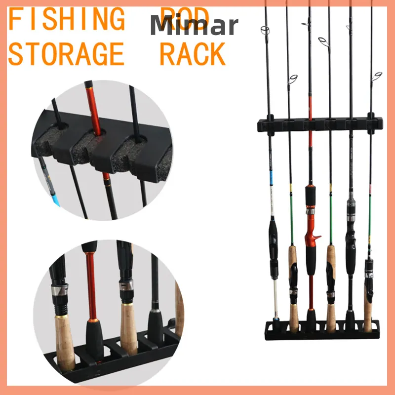 🔥🔥🔥【Fast Shipping】 Fishing Rod Holders 6-Rod Rack Vertical