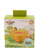 MOTHERS CORN Magic Bowl S Yellow cultery sets