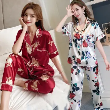 Satin Pyjamas Women Plus Size - Best Price in Singapore - Jan 2024