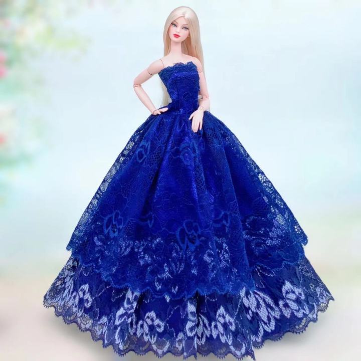 Váy công chúa cho búp bê 30cm xinh đẹp lộng lẫy phụ kiện búp bê barbie  ANDATOY AD954  Shopee Việt Nam