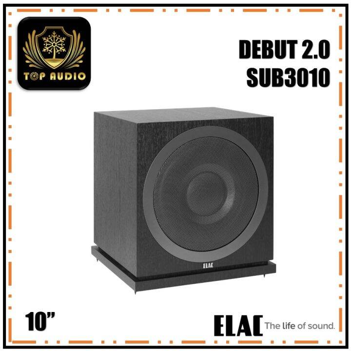 ELAC Debut 2.0 SUB3010 10″ Powered Subwoofer with AutoEQ Lazada