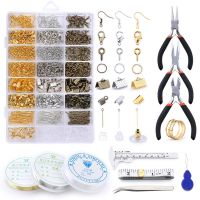 【CW】 Alloy Accessories Jewelry Findings Set Making Tools Wire Rings Earring Supplies